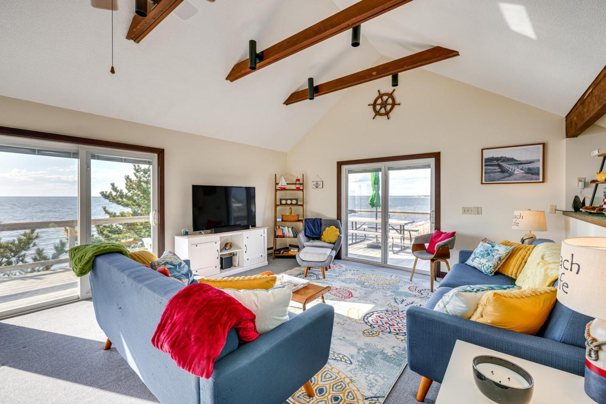 Eastham Beach House With Bay Views And Beach Access!ヴィラ エクステリア 写真